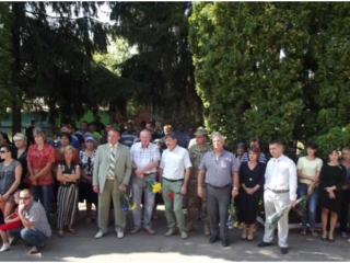 Відкриття меморіальної дошки пам'яті